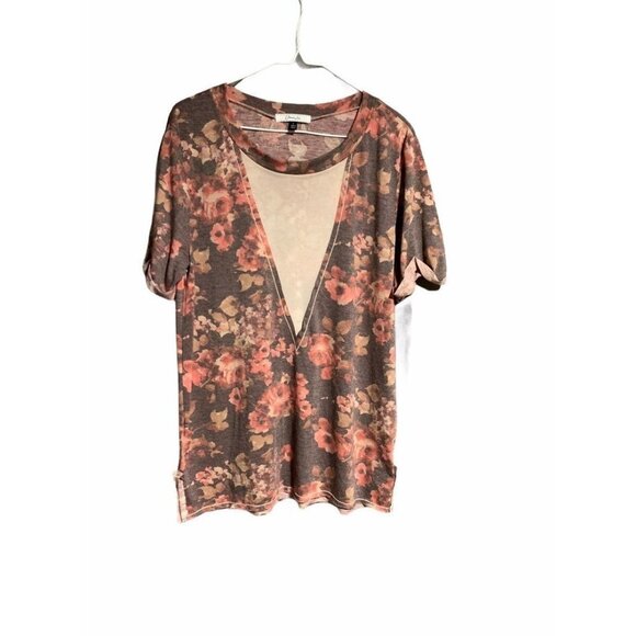 Obsessive love floral tshirt womens larg - Picture 1 of 3